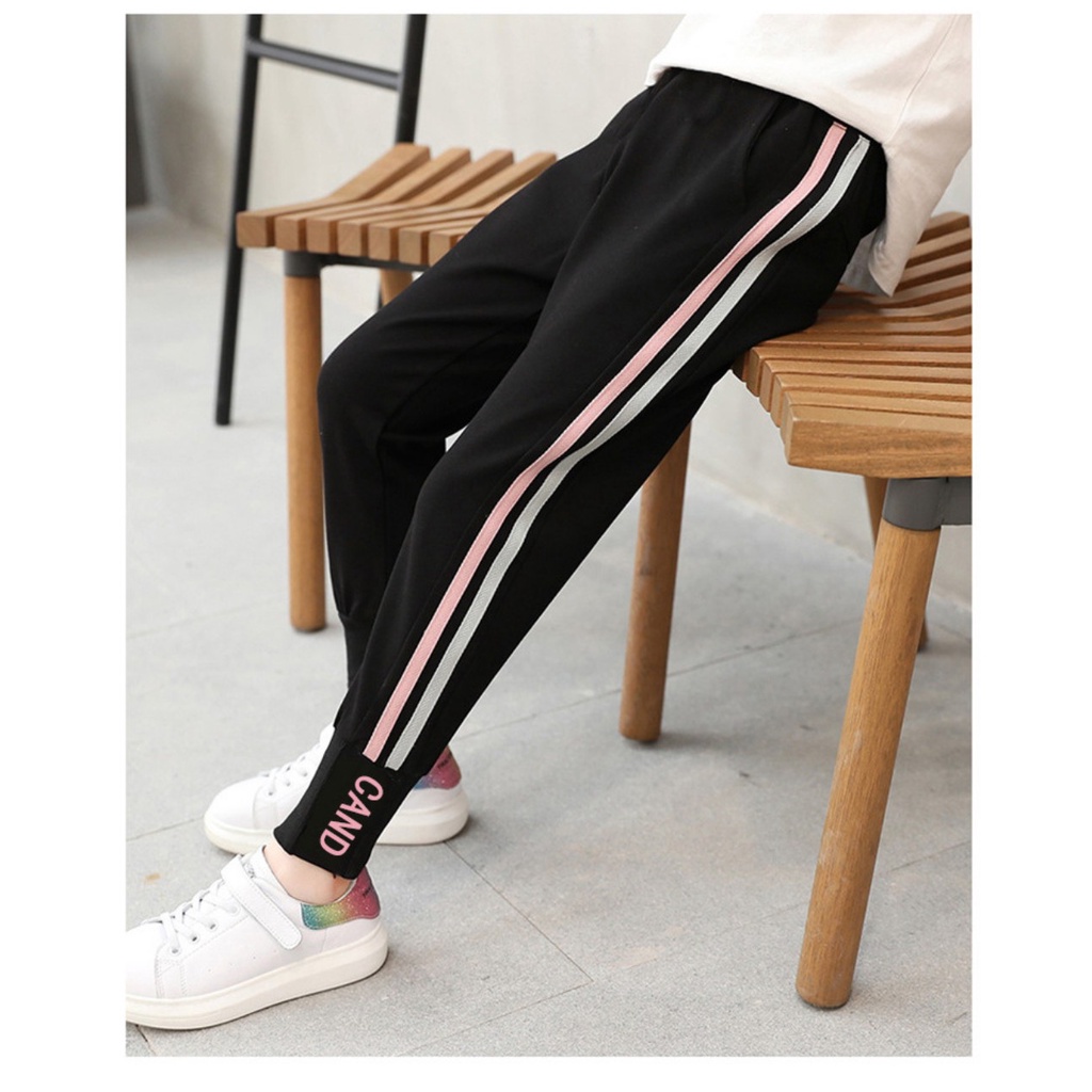 Quần nỉ trẻ em 14-45kg dành cho bé gái THANH THỊNH mẫu CAND. Hàng may kỹ, chất vải đẹp. MA67