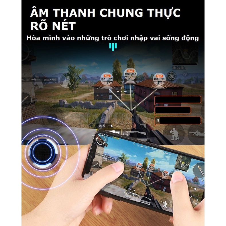 Loa mini bluetooth nghe nhạc không dây M3 vỏ nhôm kết nối 2 loa âm thanh hifi cực hay