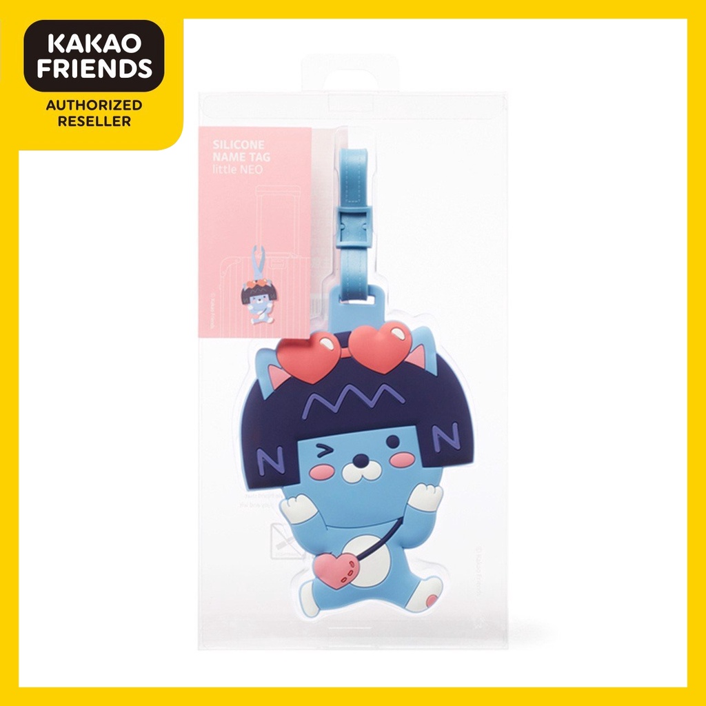 Thẻ tên Kakao Friends Little Neo Du Lịch