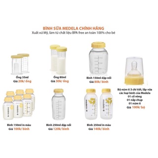 Bình sữa Medela