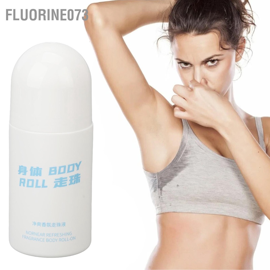 Fluorine073 Roll On Deodorant Energizing Refreshing Lasting Antiperspirant Body for Women Men 50ml