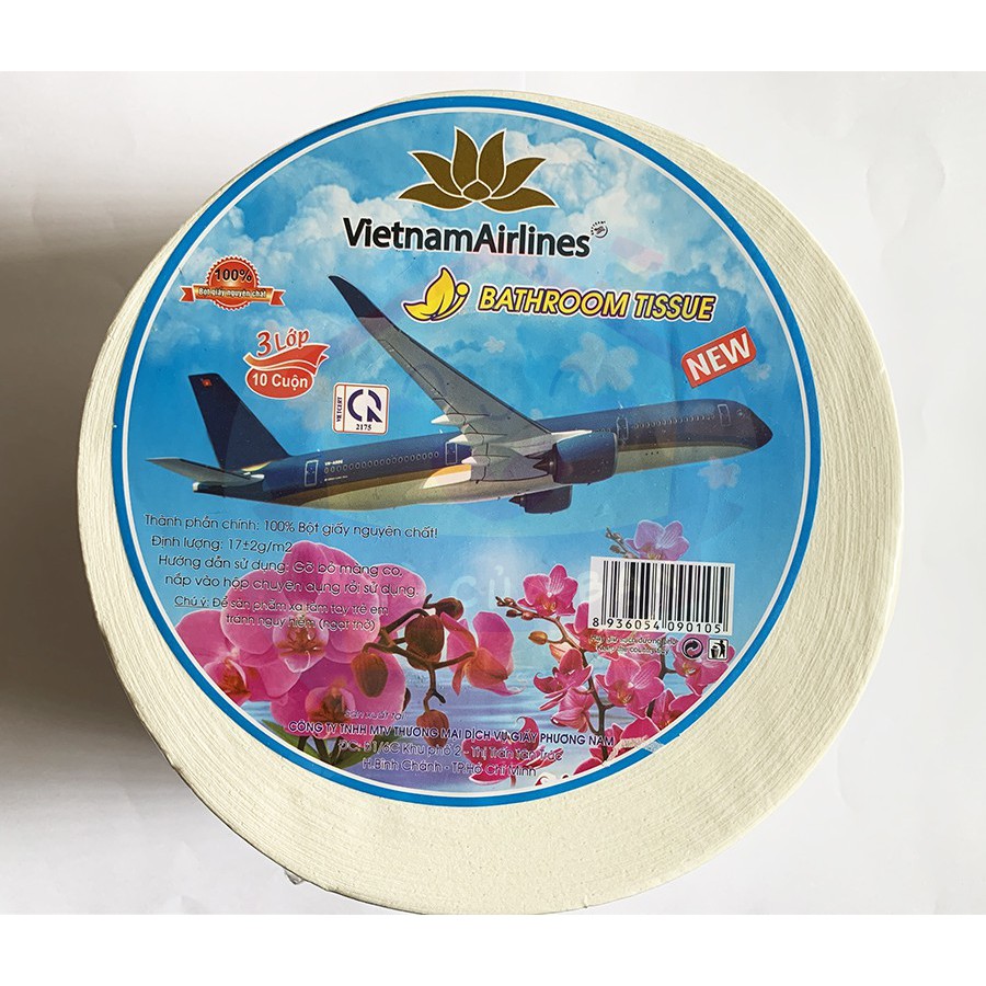 Giấy vệ sinh cuộn lớn, giấy vệ sinh bánh xe loại cao cấp 500g tiết kiệm chi phí dành cho nhà hàng, quán ăn, cafe