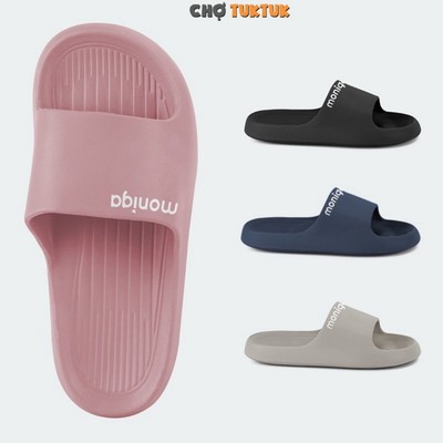 Dép unisex Thái Lan chất cao su quai ngang đúc nguyên khối êm chống trơn Monobo Moniga AD - 01