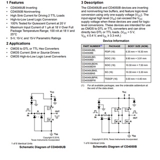 Linh kiện IC CD4050