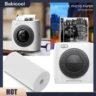 [B-cool]5 cuộn In giấy Sticker Giấy dính ảnh cho máy in Paperang
