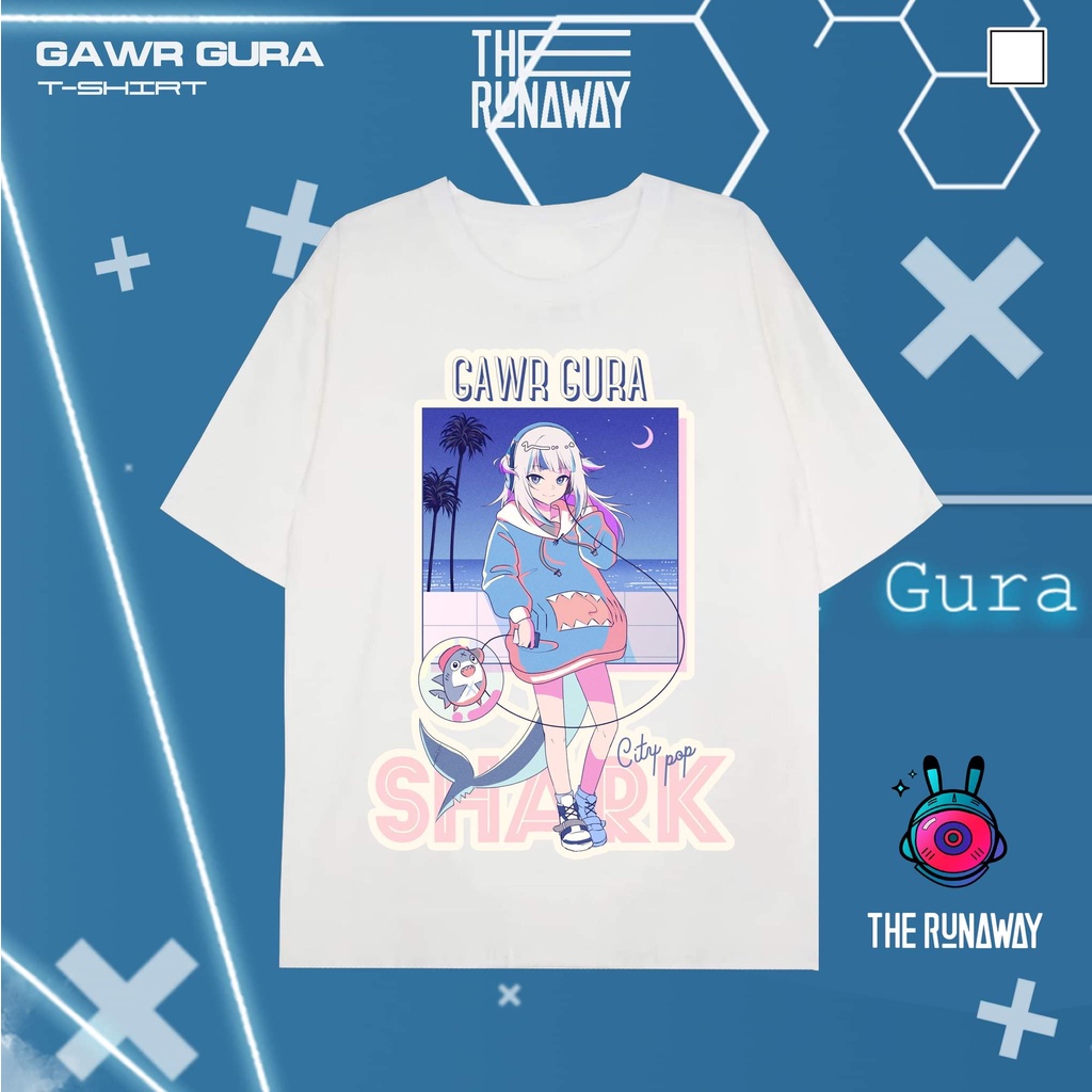 Áo phông Hololive: Gura Gawr Collection Nam / Nữ  by The Runaway