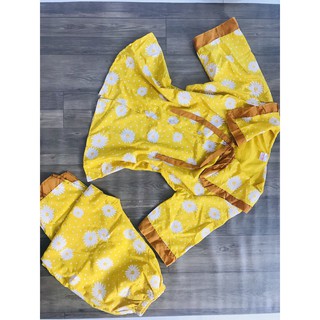 Đồ bộ tiểu thư hoa cúc