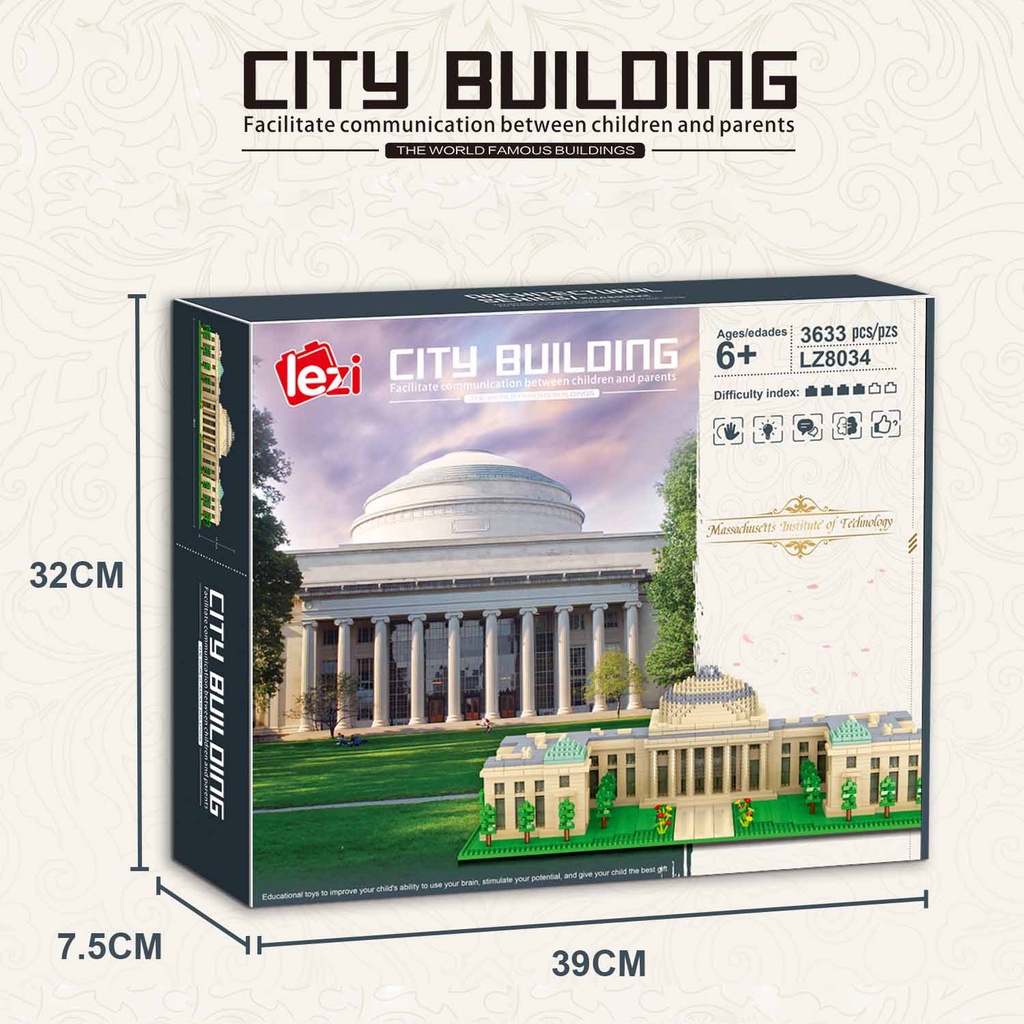 LEGO Mô Hình Lego Các Trường Đại Học Top Đầu Thế Giới Cao Cấp - MALIBU CORNER