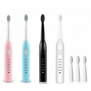 Bàn Chải Điện - Bàn chải đánh răng điện tự động 6 chế độ chải - Máy đánh răng tự động