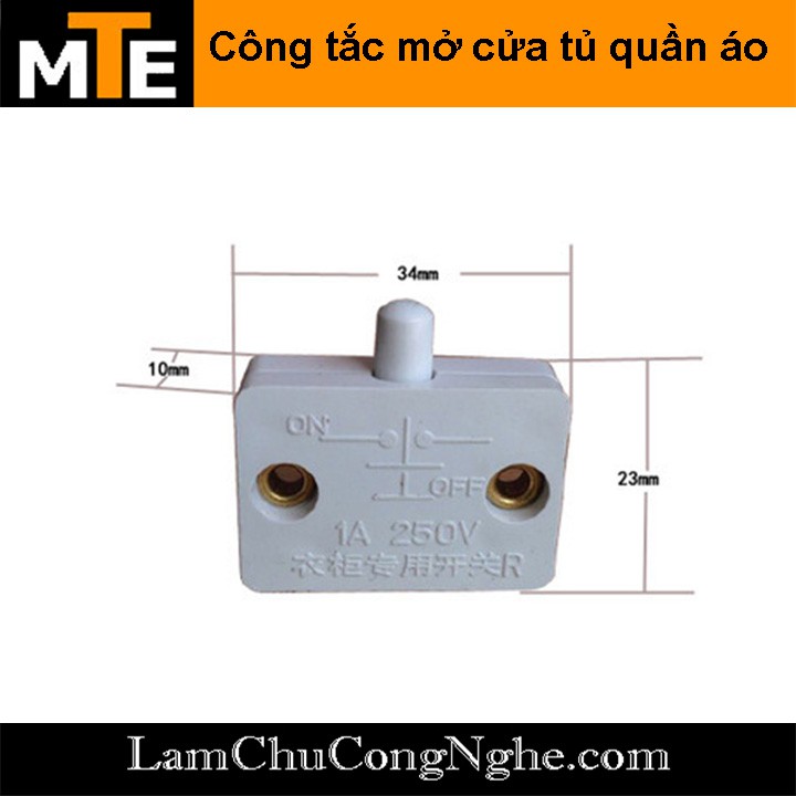 Công tắc tủ áo, tủ lạnh công tắc hành trình mở cửa đèn sáng