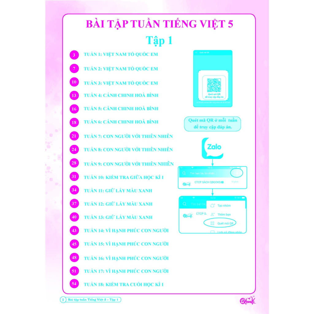 Sách - Bài Tập Tuần Tiếng Việt 5 - Tập 1