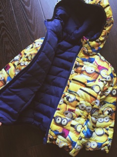 Áo phao Minion 2-6y