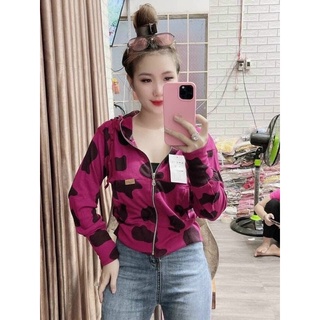 Áo Khoác Bò Sữa Siêu Hot