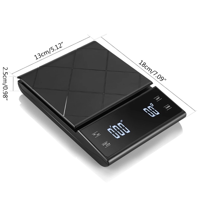 Cân Điện Tử 3KG / 0.1g Cao Cấp Tiện Dụng