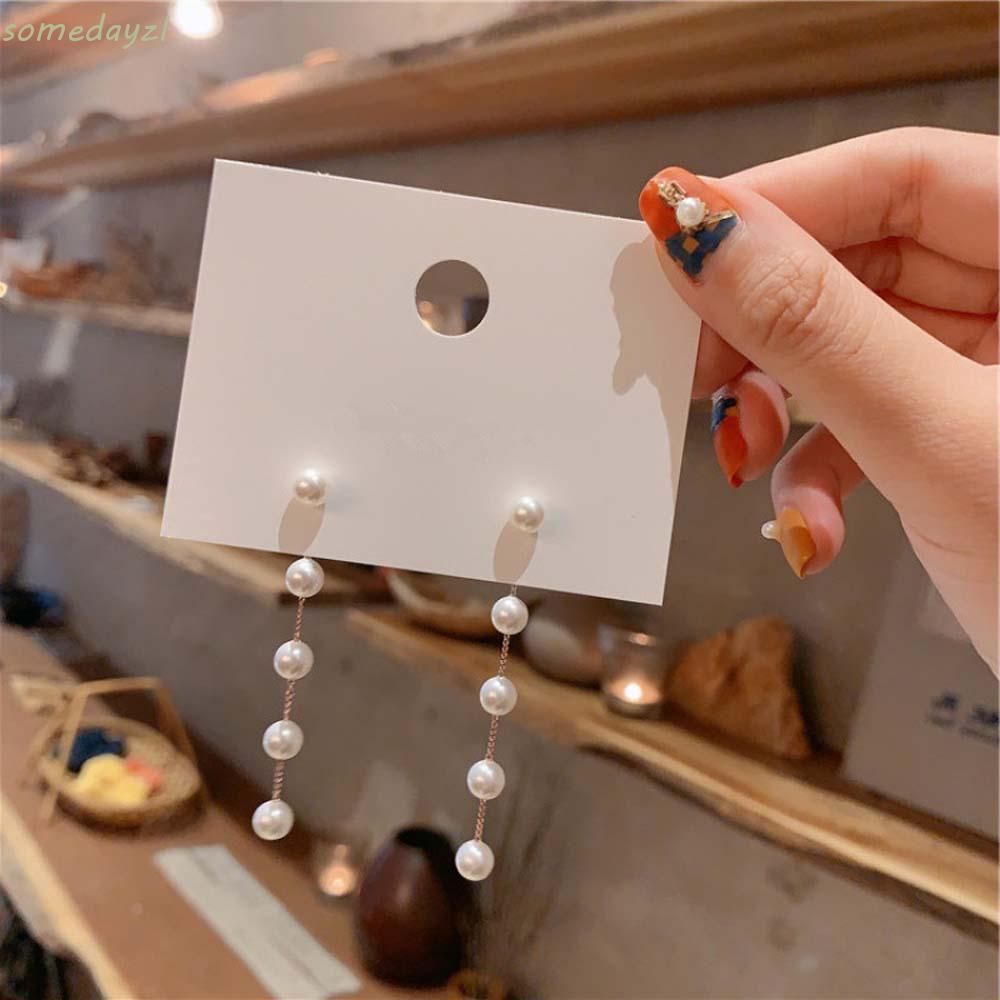 Khuyên tai dáng dài thời trang xinh xắn cho nữ