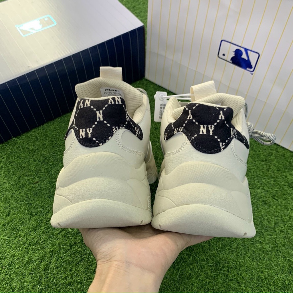 [Bản In - Hot trend] Giày thế thao 𝐌𝐋𝐁 _ mono HEEL đen trắng chữ viền đen Nam/Nữ 1.1 bản in 3d chuẩn 11.