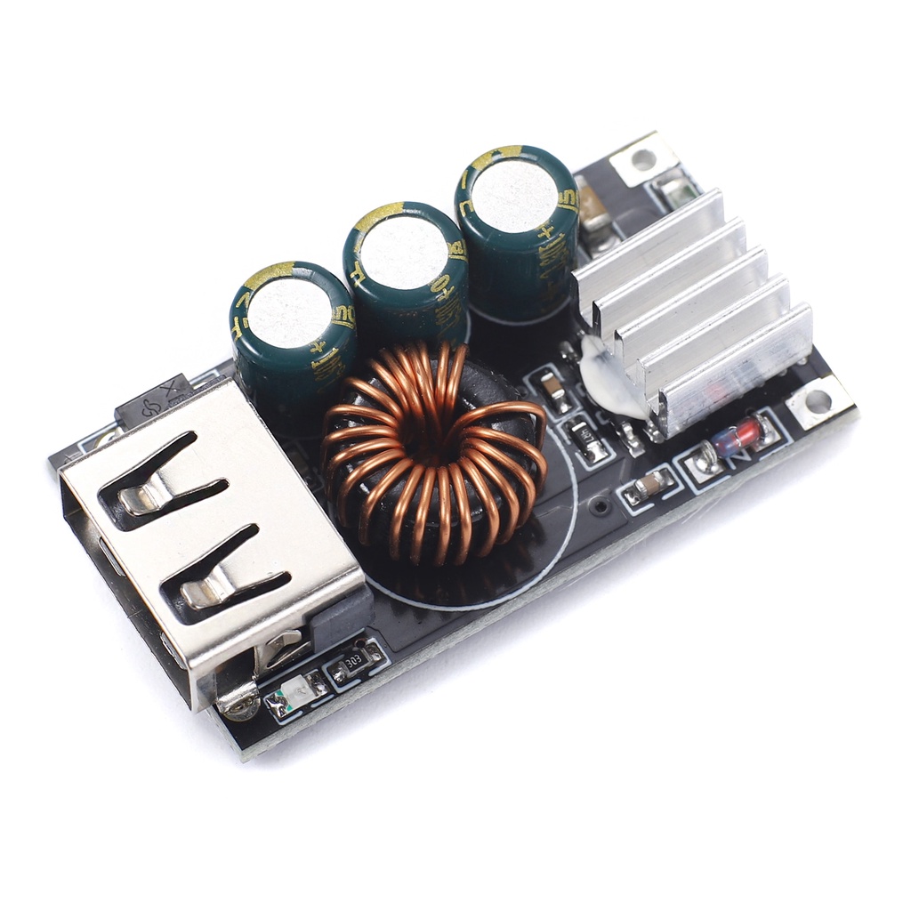Bảng mạch giảm áp sạc nhanh DC 5-32V 24W QC3.0 DIY cho điện thoại Apple Huawei MTK Samsung