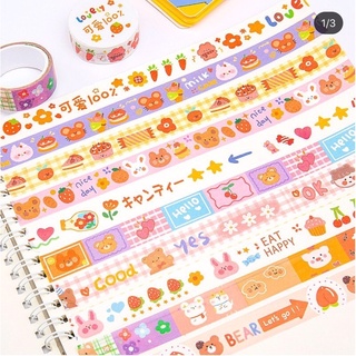 Washi tape băng keo giấy họa tiết