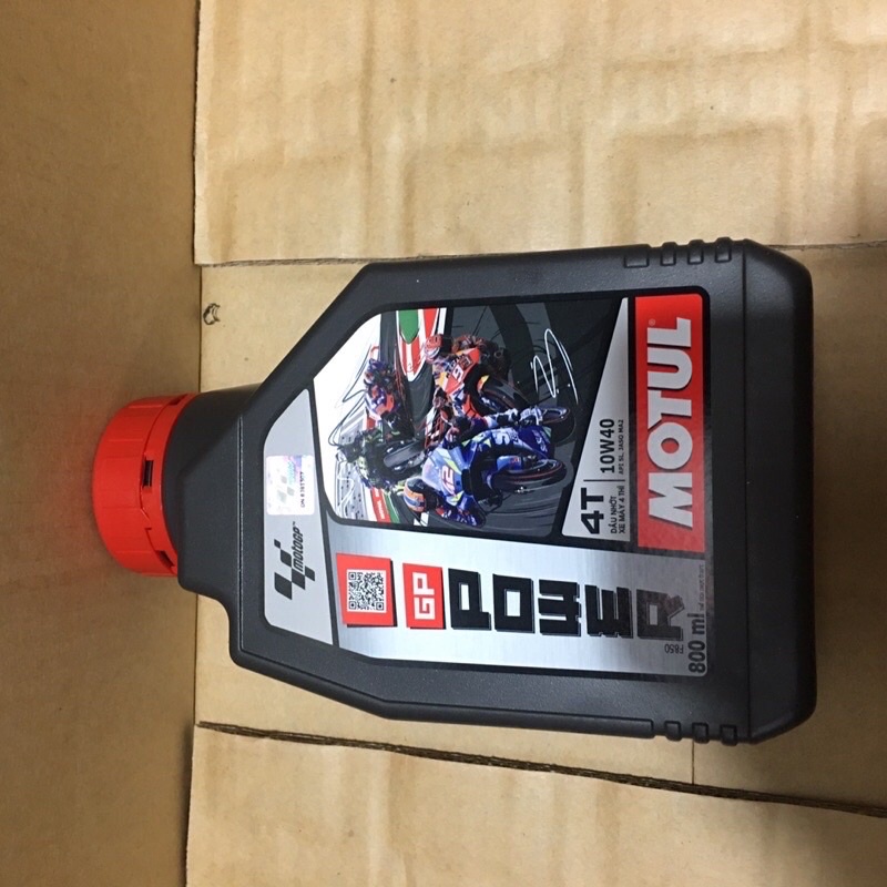 Dầu máy MoTul mẫu mớiGP power 10W40 dầu nhớt dành cho xe số , côn tay 😎