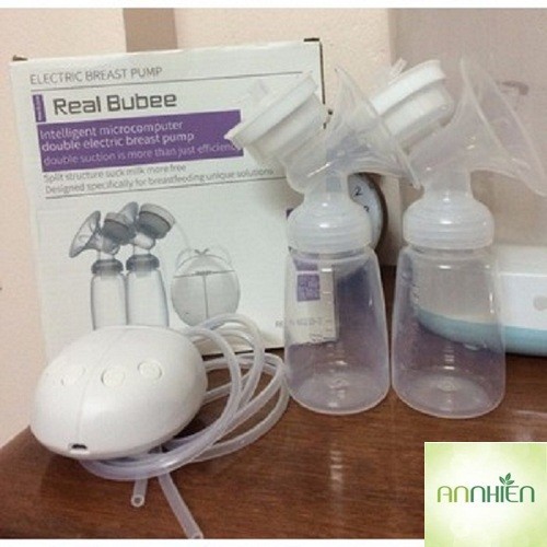 Máy hút sữa điện đôi real bubee
