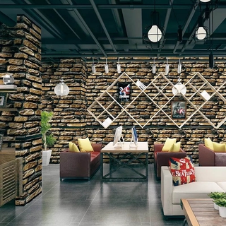 Miếng dán tường giả gạch 3D