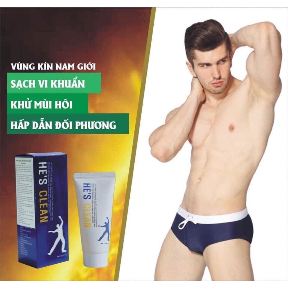 Dung dịch vệ sinh nam Femfresh He Clean nhập khẩu Hàn Quốc tuýp 80g