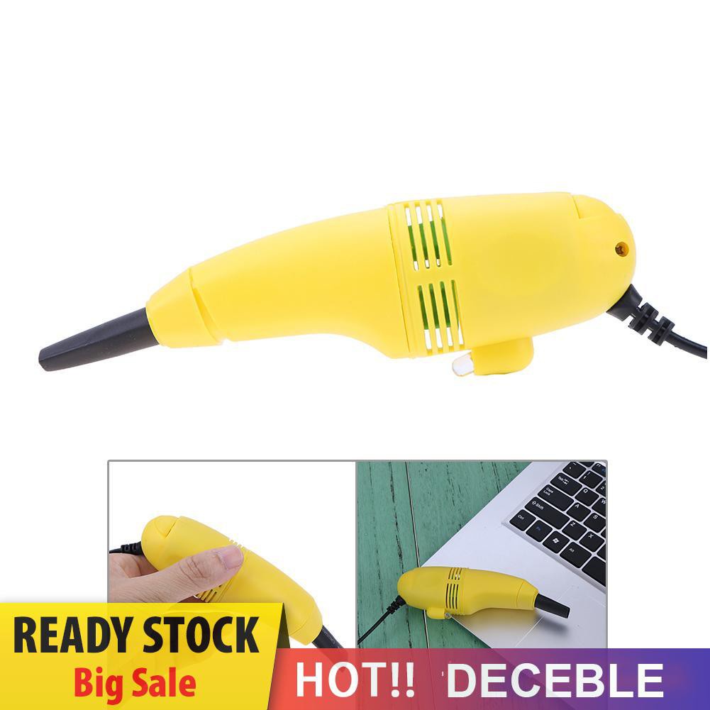 Máy hút bụi USB nhỏ gọn vệ sinh bàn phím màu sắc ngẫu nhiên tiện dụng cho máy tính laptop/để bàn