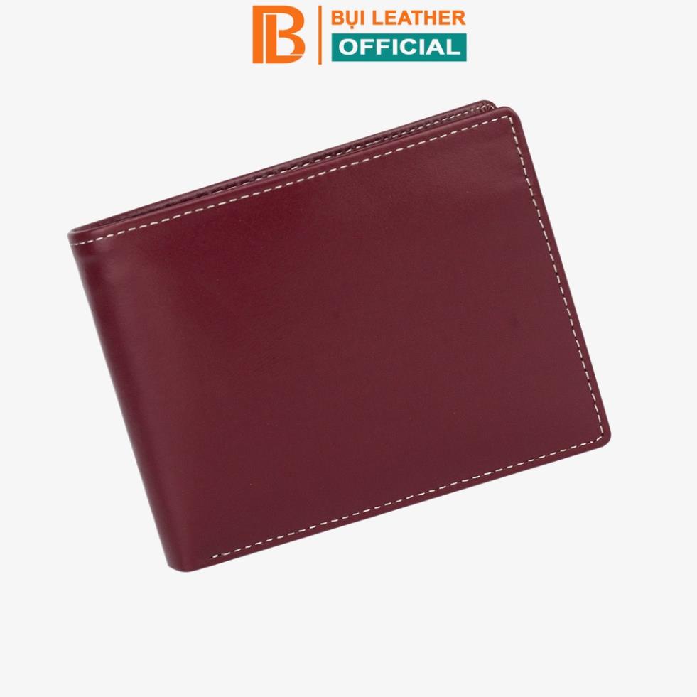Ví da nam cao cấp Bụi Leather V110-da bò Pullup Wax ©️
