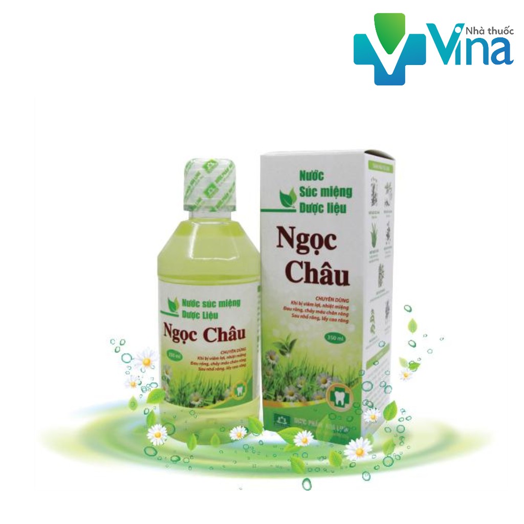 Nước Súc Miệng Dược Liệu NGọc Châu 350ml