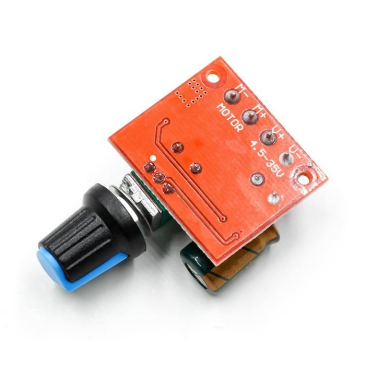 Mô Đun Điều Khiển Tốc Độ Động Cơ Mini 5a 90w / Pwm DC-DC 4.5v-35v