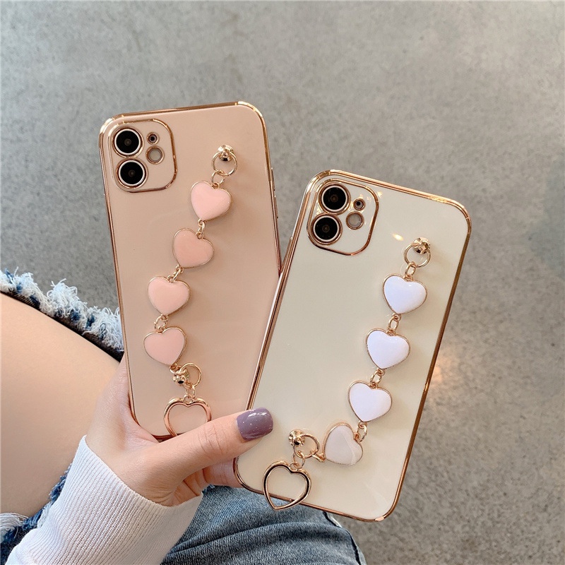 Ốp Điện Thoại TPU Mạ Màu Cho iPhone 14 12 11 pro max