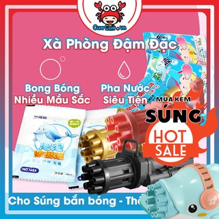 Mã LIFE30K giảm 15% đơn 150K GIÁ SỈ Nước pha bong bóng xà phòng Túi Gói xà