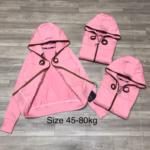 Áo khoác lim10 size (45-80kg)
