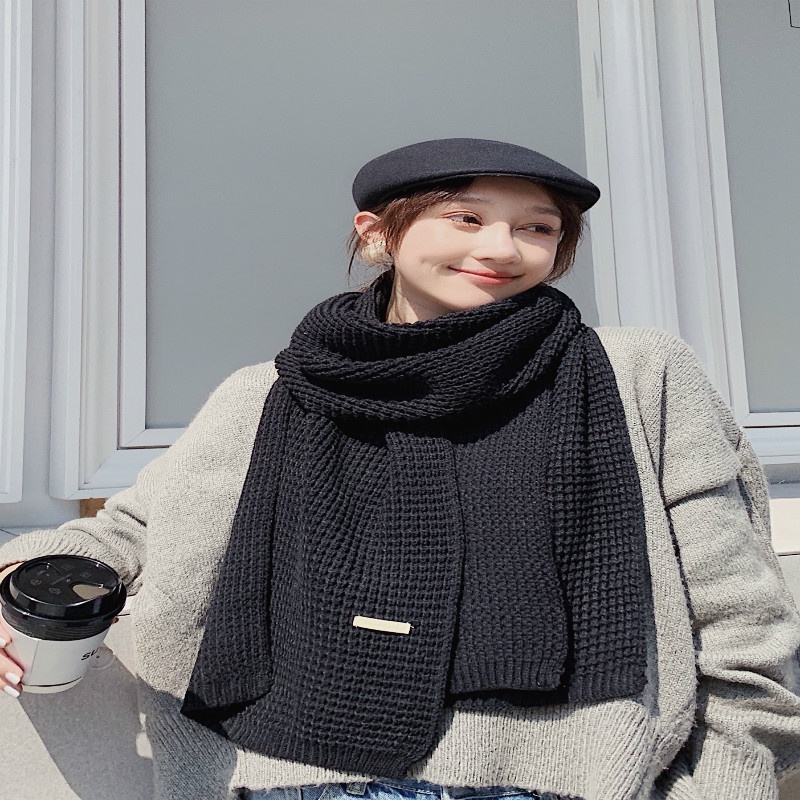 Khăn choàng len màu sắc phong cách thời trang dành cho cả nam và nữ