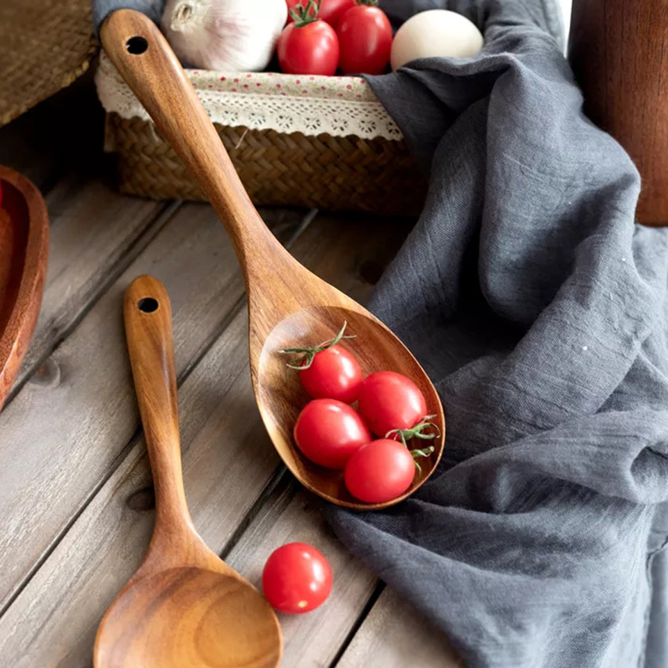 Muỗng gỗ nấu ăn không dính chất lượng