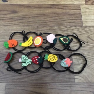 Dây Buộc Tóc Hoa Quả Handmade Độc Lạ