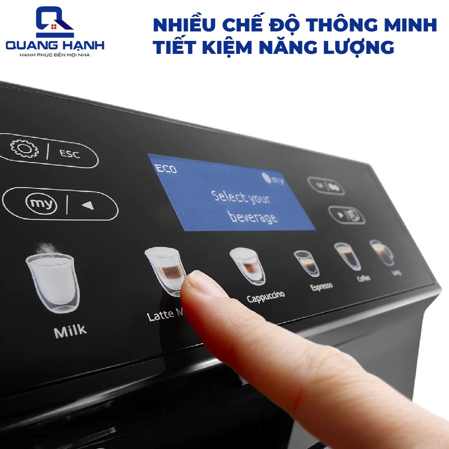 Máy pha cà phê Delonghi ECAM46.860.B [ Hàng chính hãng]