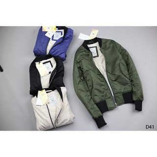 Áo khoác bomber nữ xuất Hàn