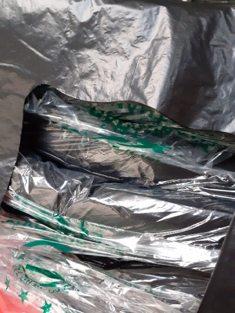 1kg túi nilon Đen gói hàng đẹp , túi rác