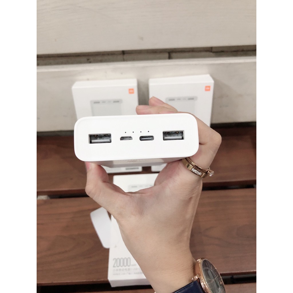 Sạc Dự Phòng - Sạc Dự Phòng Xiaomi Gen 3 20000mAh - Chính Hãng - Hỗ Trợ Sạc Nhanh 2 Chiều QC 3.0 18W