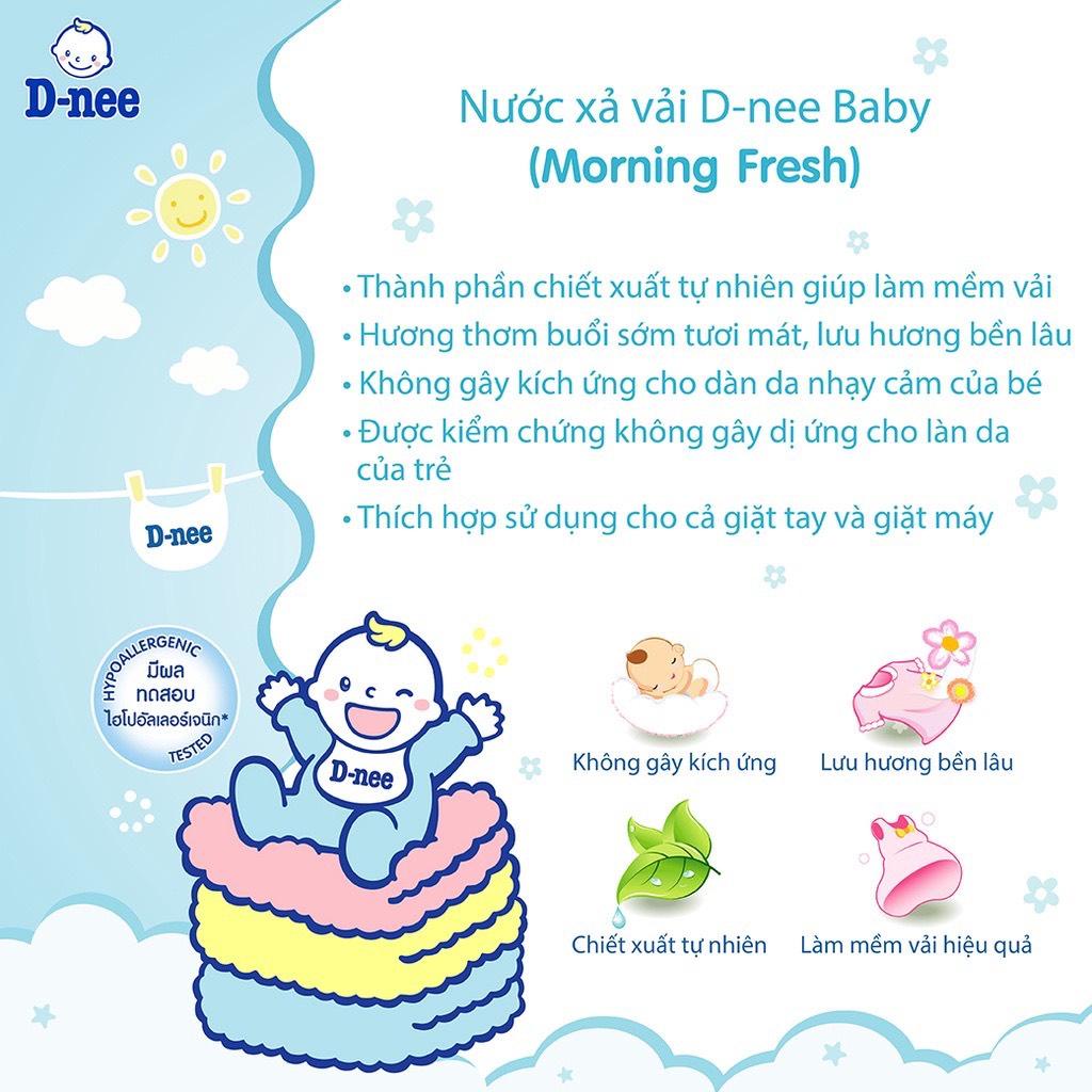 Nước Xả Vải DNEE Thái Lan - Nước Xả Quần Áo Mềm Thơm, Dịu Nhẹ, An Toàn Cho Bé Sơ Sinh, Phù Hợp Cả Làn Da Nhạy Cảm - [Ch