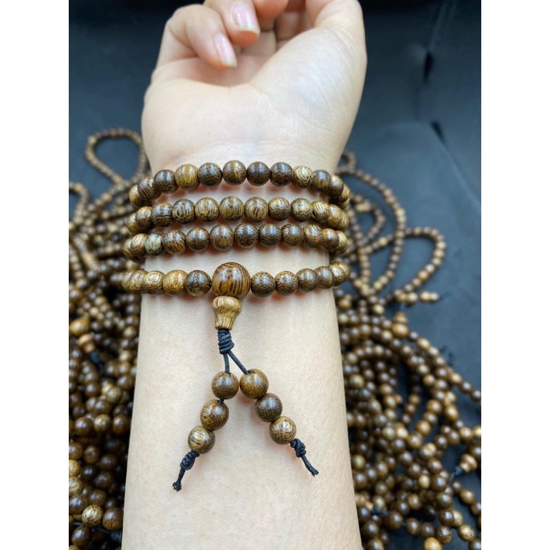 [GIÁ SỈ] Lẻ 1 Hạt Trầm Hương Sánh Chìm và Tốc - 4mm 6mm 8mm (tặng dây chun xâu vòng) - Vòng Tay gỗ phong thuỷ may mắn | BigBuy360 - bigbuy360.vn