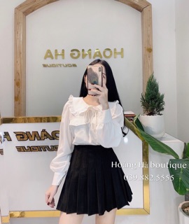 sơ mi cổ bèo