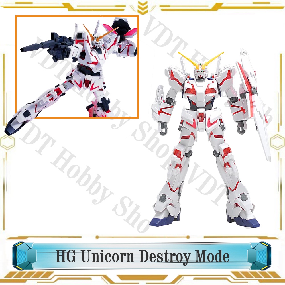 Mô hình gunpla HG UC100 Unicorn Gundam