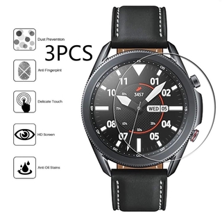 Set 1/3 kính cường lực 9h hd bảo vệ màn hình samsung galaxy watch 3 41 45mm