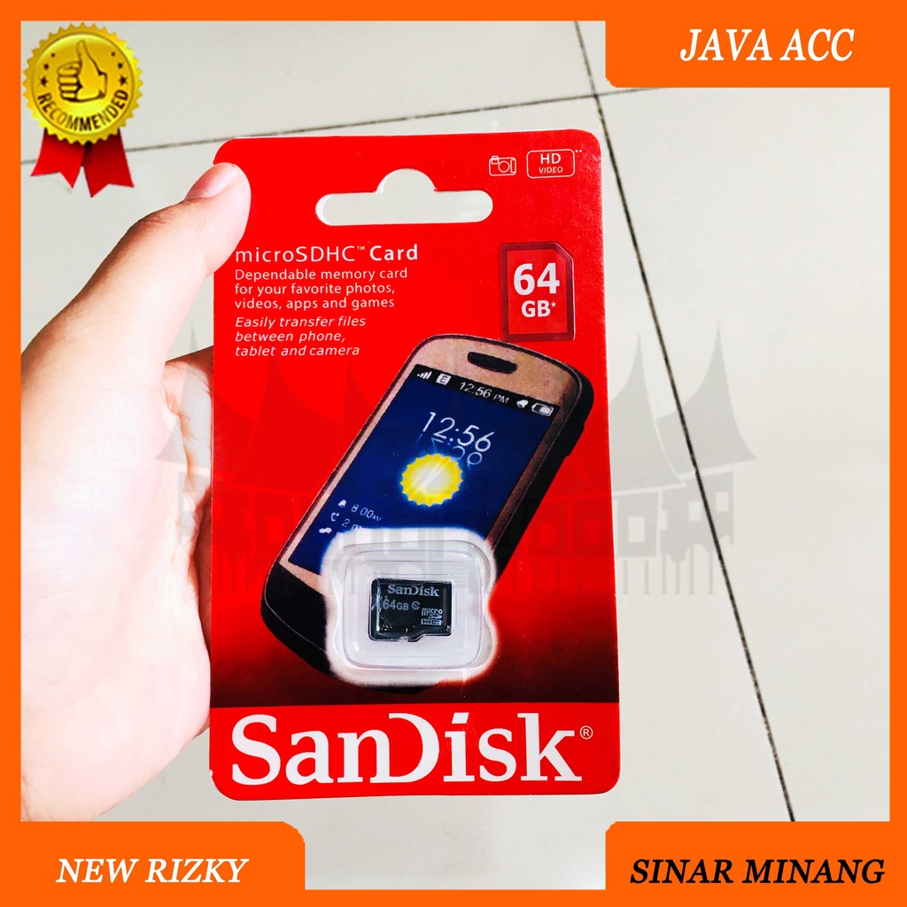 Thẻ nhớ Sandisk 64GB Micro SD