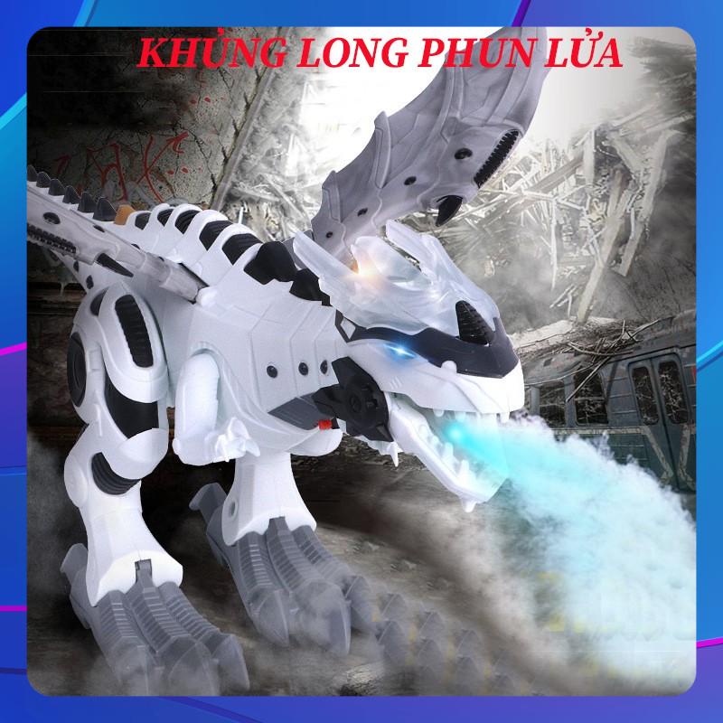  Đồ Chơi Khủng Long Đồ Chơi Phun Lửa Có Âm Thanh - Ánh Sáng Siêu Đẹp Tặng Kèm Pin