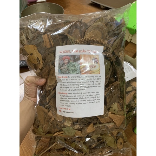 Lá xông tắm sau sinh, lá tắm dao đỏ cho bà đẻ, phòng sản hậu,không kiêng tắm gội 1kg dùng 4-6 lân