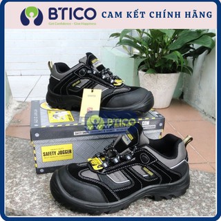 Giày bảo hộ thể thao Safety Jogger Jumper Metal-free phi kim loại chống trượt chống tĩnh điện đế PU ,mũi composite