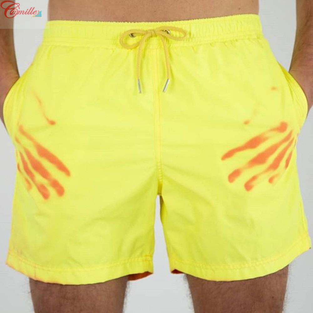 Quần Bơi Ngắn Thay Đổi Màu Sắc Theo Nhiệt Độ Cho Nam | BigBuy360 - bigbuy360.vn